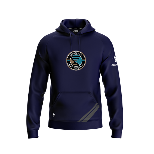 [FOLHSMNV-YXS-LOGO3] Decker Summit Hoodie (Youth XS, Navy, Logo 3)