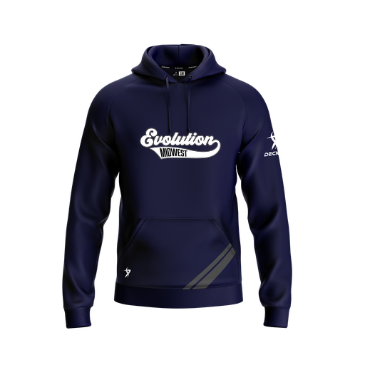 [FOLHSMNV-YXS-LOGO2] Decker Summit Hoodie (Youth XS, Navy, Logo 2)