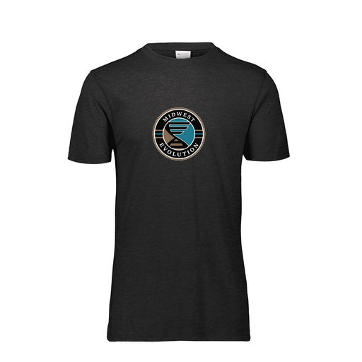 [FTSCUBBK-AS-LOGO3] Decker Men's Tri-Blend T-Shirt - Short Sleeve (Adult S, Black, Logo 3)
