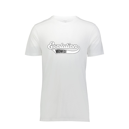 [FTSCUBWH-AS-LOGO2] Decker Men's Tri-Blend T-Shirt - Short Sleeve (Adult S, White, Logo 2)