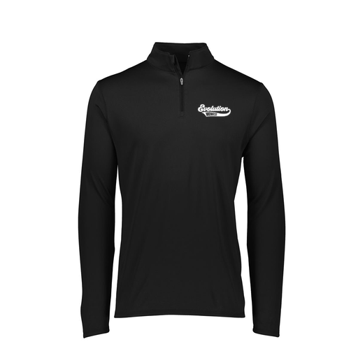 [2785.080.S-LOGO2] Men's Flex-lite 1/4 Zip Shirt (Adult S, Black, Logo 2)