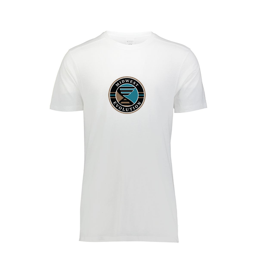 [FTSCUBWH-YS-LOGO3] Decker Youth Tri-Blend T-Shirt - Short Sleeve (Youth S, White, Logo 3)