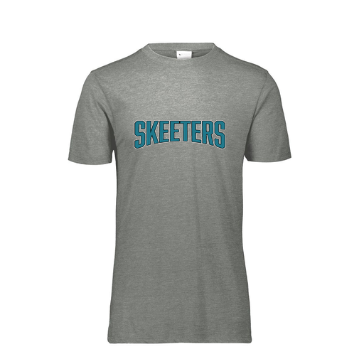 [FTSCUBGY-YS-LOGO1] Decker Youth Tri-Blend T-Shirt - Short Sleeve (Youth S, Gray, Logo 1)