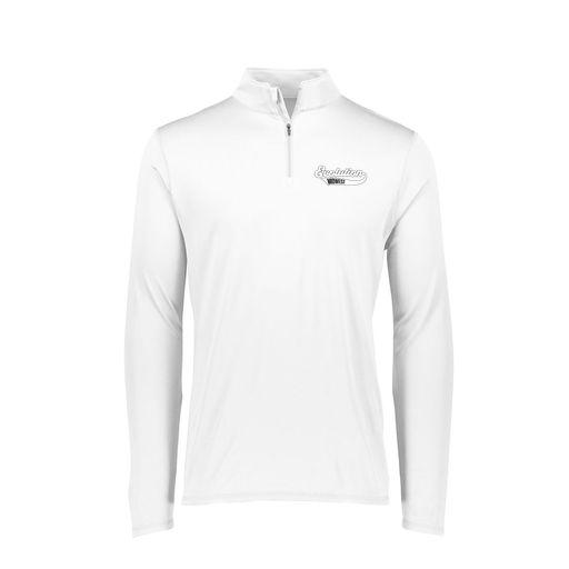 [FTLQFLWH-FAXS-LOGO2] Decker Women's Flex-Lite 1/4 Zip Shirt (Female Adult XS, White, Logo 2)