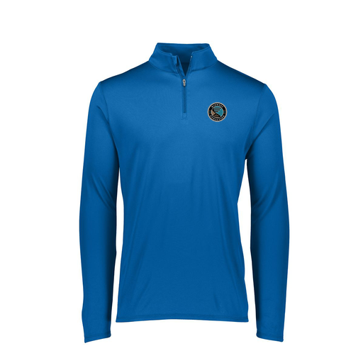 [FTLQFLRY-FAXS-LOGO3] Decker Women's Flex-Lite 1/4 Zip Shirt (Female Adult XS, Royal, Logo 3)