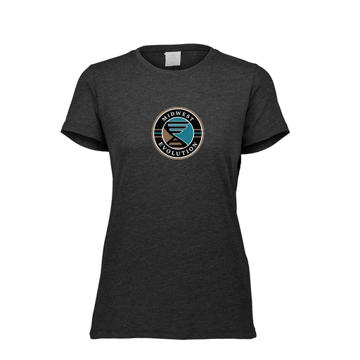 [FTSCUBBK-FAXS-LOGO3] Decker Women's Tri-Blend T-Shirt - Short Sleeve (Female Adult XS, Black, Logo 3)