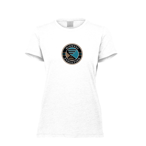 [FTSCUBWH-FAXS-LOGO3] Decker Women's Tri-Blend T-Shirt - Short Sleeve (Female Adult XS, White, Logo 3)
