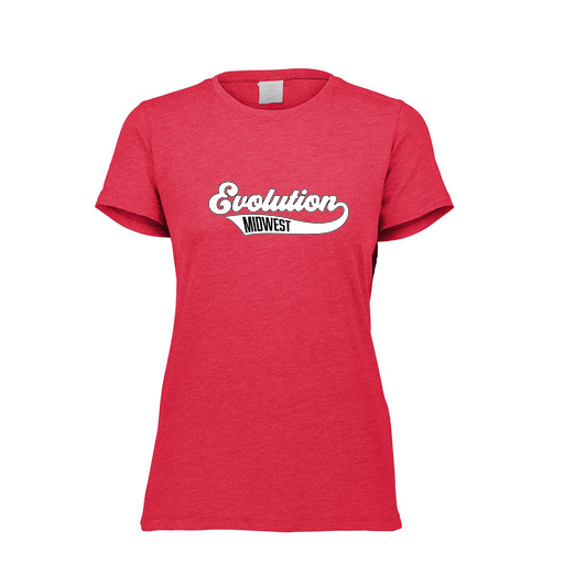 [3067.V96.XS-LOGO2] Ladies Ultra-blend T-Shirt (Female Adult XS, Red, Logo 2)