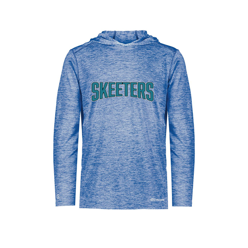 [FOLHCGRY-YS-LOGO1] Decker Youth Charge Hoodie (Youth S, Royal, Logo 1)