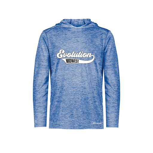 [FOLHCGRY-YS-LOGO2] Decker Youth Charge Hoodie (Youth S, Royal, Logo 2)