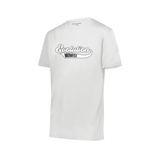 [222818.005.S-LOGO2] Men's Movement Dri Fit Shirt (Adult S, White, Logo 2)